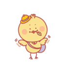 ぽちゃぽちゃかわいいひよこ 'ひよこ豆'（個別スタンプ：13）