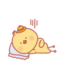 ぽちゃぽちゃかわいいひよこ 'ひよこ豆'（個別スタンプ：22）
