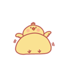ぽちゃぽちゃかわいいひよこ 'ひよこ豆'（個別スタンプ：24）