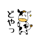 感情豊かな牛（個別スタンプ：13）