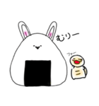 うさぎになりたかったおにぎり（個別スタンプ：27）
