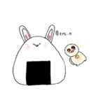 うさぎになりたかったおにぎり（個別スタンプ：30）