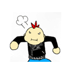 パンクロックキッズの日常（個別スタンプ：4）