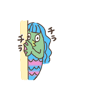 自粛生活！妖怪アマビエちゃん（個別スタンプ：15）