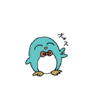 人生が楽しいペンギン（個別スタンプ：1）