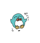 人生が楽しいペンギン（個別スタンプ：5）