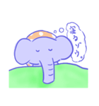 ゾウさんの日常（個別スタンプ：4）