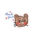 くまねこじん2（個別スタンプ：1）