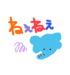 てづくりどうぶつすたんぷ（個別スタンプ：11）