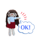 amiちゃんの日常（個別スタンプ：4）