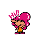Happy PINK よく使う言葉スタンプ（個別スタンプ：4）