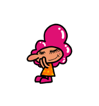 Happy PINK よく使う言葉スタンプ（個別スタンプ：7）