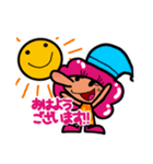Happy PINK よく使う言葉スタンプ（個別スタンプ：9）