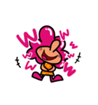 Happy PINK よく使う言葉スタンプ（個別スタンプ：16）