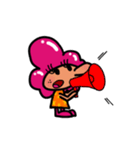 Happy PINK よく使う言葉スタンプ（個別スタンプ：19）
