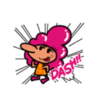 Happy PINK よく使う言葉スタンプ（個別スタンプ：20）