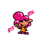 Happy PINK よく使う言葉スタンプ（個別スタンプ：22）