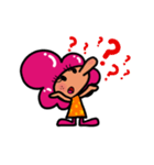 Happy PINK よく使う言葉スタンプ（個別スタンプ：24）