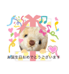 ハンドメイドくまちゃん通年使える敬語（個別スタンプ：39）