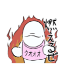 脱力系ベルーガ ベルルくん（個別スタンプ：3）