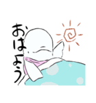 脱力系ベルーガ ベルルくん（個別スタンプ：14）