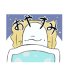 脱力系ベルーガ ベルルくん（個別スタンプ：15）
