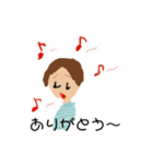 かわいい大人の女性の日常スタンプ（個別スタンプ：5）
