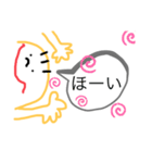友彩を描いたらこうなる（個別スタンプ：10）