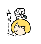 うさぎガールのわんぱくスタンプ2（個別スタンプ：11）