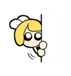 うさぎガールのわんぱくスタンプ2（個別スタンプ：35）