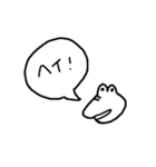 ゆるいワニとリスとなかまたち（個別スタンプ：22）