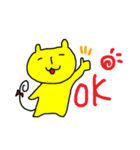 きいろねこ。（個別スタンプ：6）