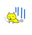 きいろねこ。（個別スタンプ：7）