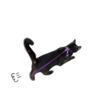 黒猫レオ詰め合わせꫛꫀꪝ✧‧˚（個別スタンプ：2）