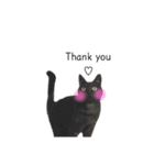 黒猫レオ詰め合わせꫛꫀꪝ✧‧˚（個別スタンプ：12）