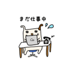 【家族連絡用】わんこの日常スタンプ（個別スタンプ：5）