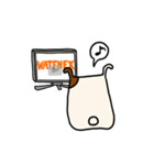 【家族連絡用】わんこの日常スタンプ（個別スタンプ：17）