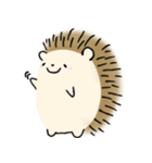 ふつうのハリネズミ（個別スタンプ：4）