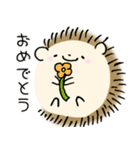 ふつうのハリネズミ（個別スタンプ：27）