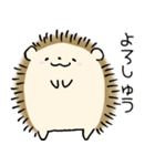 ふつうのハリネズミ（個別スタンプ：28）
