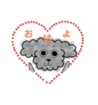 毎日❤️黒トイプードルと一緒（個別スタンプ：3）