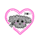 毎日❤️黒トイプードルと一緒（個別スタンプ：13）
