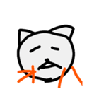 だらしなさ100% テキトーな猫（個別スタンプ：7）
