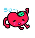 りんごちゃん☺︎꒡̈⃝⌄̈⃝¨̮（個別スタンプ：2）