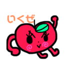 りんごちゃん☺︎꒡̈⃝⌄̈⃝¨̮（個別スタンプ：3）