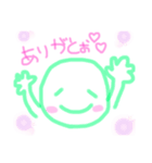簡単なあいさつスタンプ♡（個別スタンプ：5）