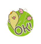 ふぶちゃん・らぼちゃんスタンプ（個別スタンプ：1）