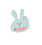 わらうゆるうさぎ（個別スタンプ：13）