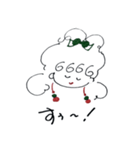 母の落書きスタンプ（個別スタンプ：7）