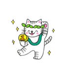 さちねこスタンプ2お祝いことば（個別スタンプ：26）